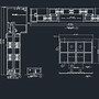 Gambar Pintu Sliding Autocad